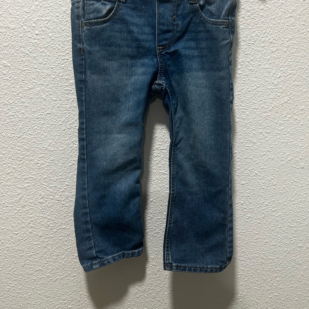Bogo free -Old Navy Denim Blue Adjustable Waist Jeans size 3 t